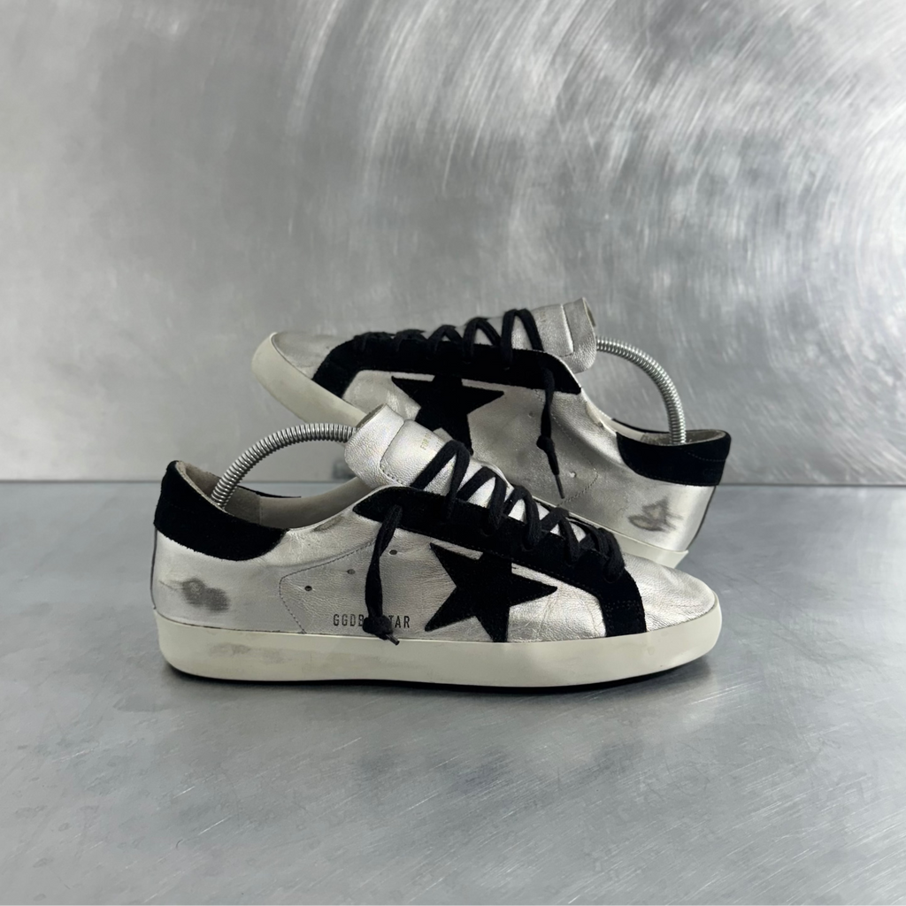 Sneaker Golden Goose Super-Star Silver - Size 40br/41it