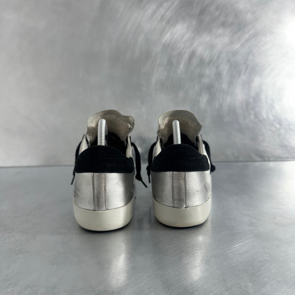 Sneaker Golden Goose Super-Star Silver - Size 40br/41it