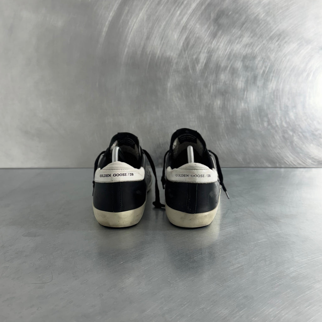 Sneaker Golden Goose Super-Star Black White - Size 42br/43it
