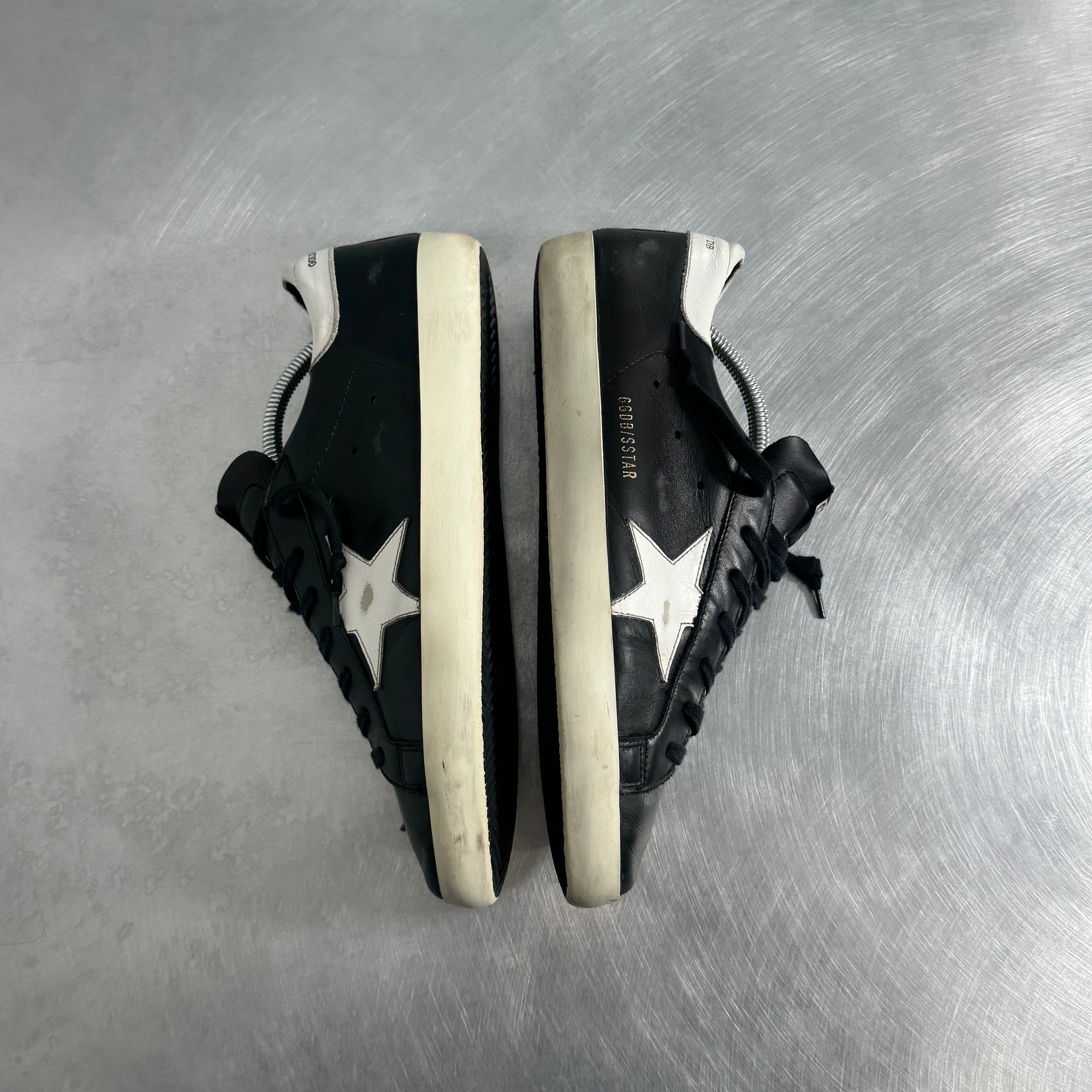 Sneaker Golden Goose Super-Star Black White - Size 42br/43it