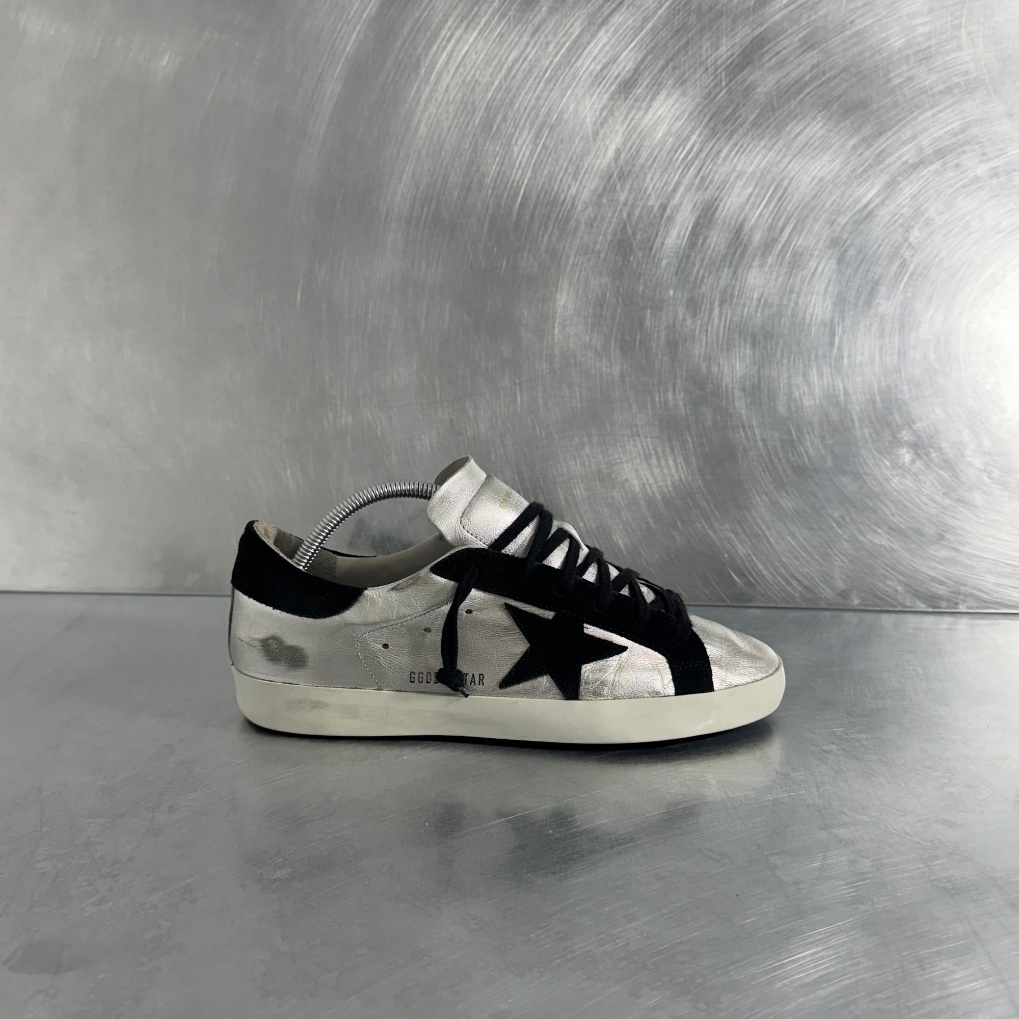 Sneaker Golden Goose Super-Star Silver - Size 40br/41it